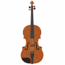 Aimant de réfrigérateur : Modèle du violon 3D : Sc Photo Sculptures