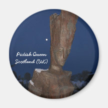 Aimant de réfrigérateur - reine Pictish