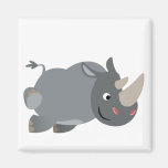Aimant de remplissage de rhinocéros de bande dessi magnets