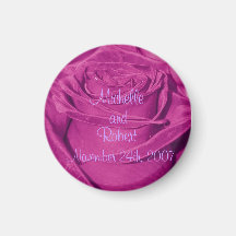 Aimant de rose de pourpre