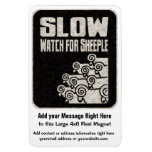 Aimant de Sheeple de mouvement de Truther ou de Pr Magnets En Rectangle