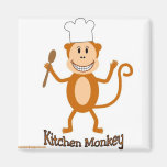 Aimant de singe de cuisine