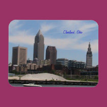 Aimant de souvenir de Cleveland, Ohio magnets premium