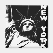 Aimant de souvenir de l'aimant NY de réfrigérateur