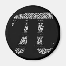 Aimant de symbole de pi