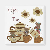 Aimant de temps de café