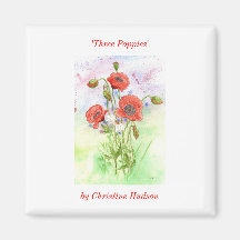 Aimant de "trois pavots"