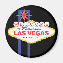 Aimant de voyage de vacances de Las Vegas Nevada