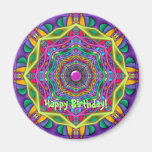 Aimant décoratif de joyeux anniversaire