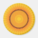 Aimant d'or de kaléidoscope