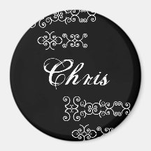 Aimant du nom III de concepteur de Chris