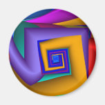 Aimant en spirale d'amusement de fractale