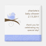 Aimant fait sur commande de faveur de baby shower 