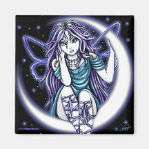 Aimant féerique céleste d'art "de lune de Vénus"