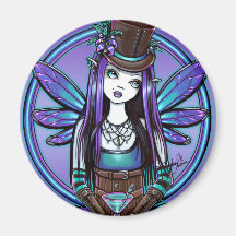 Aimant féerique d'art d'absinthe gothique de "rhap