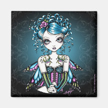 Aimant féerique d'art de tatouage d'hirondelle de 