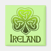 Aimant irlandais de réfrigérateur