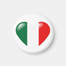 Aimant italien de coeur - Cuore Italiano