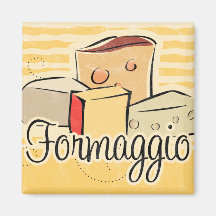 Aimant italien de cuisine de fromage