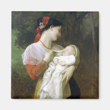 Aimant maternel d'amour
