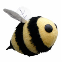 Aimant mignon de photo d'abeille photo sculptures