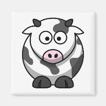 Aimant mignon de vache