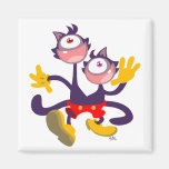 Aimant monoculaire de promenade de chats en tandem magnets