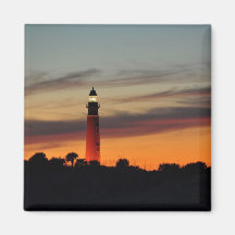 Aimant orange de ciel de sorbet de phare d'admissi