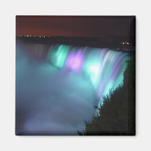 Aimant pourpre d'Aqua de nuit du Canada de chutes 