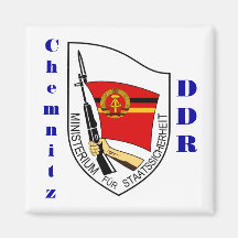 Aimant RDA de Chemnitz, Allemagne Stasi