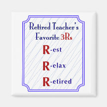 Aimant retiré de professeurs : 3Rs -