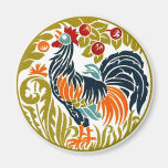 Aimant rond de coq