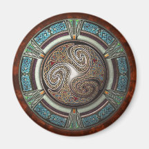 Aimant rond de Triskelion