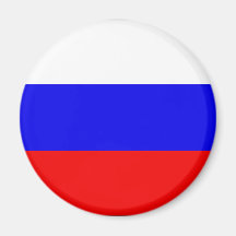 Aimant russe de drapeau