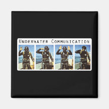 Aimant sous-marin de communication