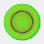 Aimant vert de kaléidoscope