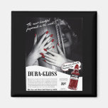 Aimant vintage d'Adv de clou