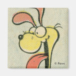 Aimant vintage d'Odie