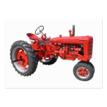 aimez ces vieux tracteurs modèle de carte de visite
