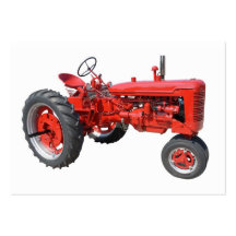 aimez ces vieux tracteurs modèle de carte de visite