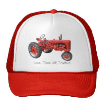 Aimez ces vieux tracteurs casquette