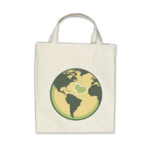 Aimez le jour de la terre de planète sac fourre-tout