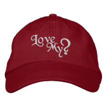 Aimez le mon ? casquette de dames casquette de baseball