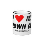Aimez ma tasse de réplique de couronne