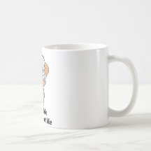 Aimez-moi ne me mangent pas conception de moutons tasse