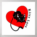 Aimez votre Kitty Posters