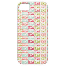 AIMEZ-VOUS couverture d'iPhone de PAPA Coques iPhone 5 Case-Mate