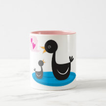 aimez-vous cygne de bébé tasse
