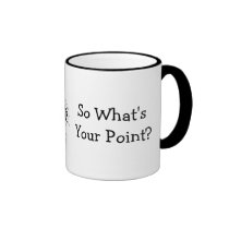 Ainsi quel est votre point ? tasses