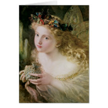 Ainsi votre fée faite de la plupart des belles cho carte de vœux